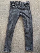 Levi's 519 Skinny Black Denim