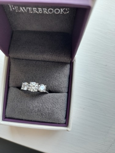 Beaverbrooks 9ct white gold - white,