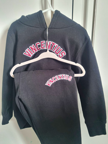 Vincentius boys black hooded - vincentius,