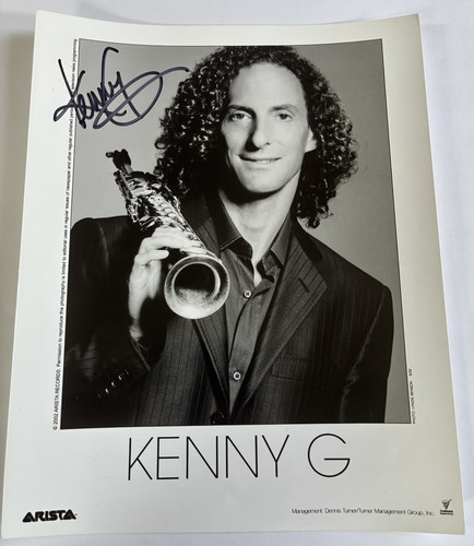 Kenny signed 10x8 - kenny, g