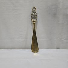 VINTAGE SOLID BRASS SHOE HORN