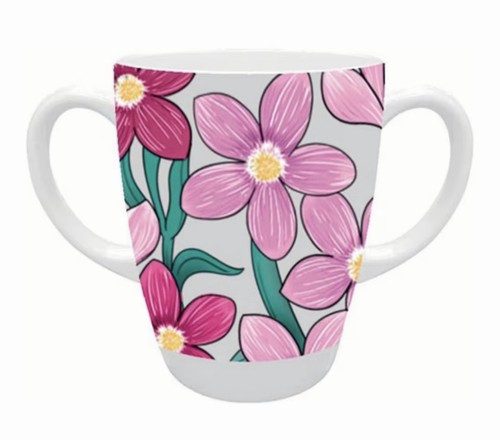 Two handled melamine mug - two,