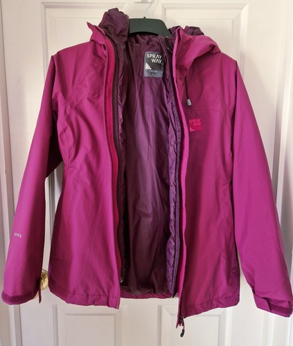 Ladies purple sprayway - ladies,