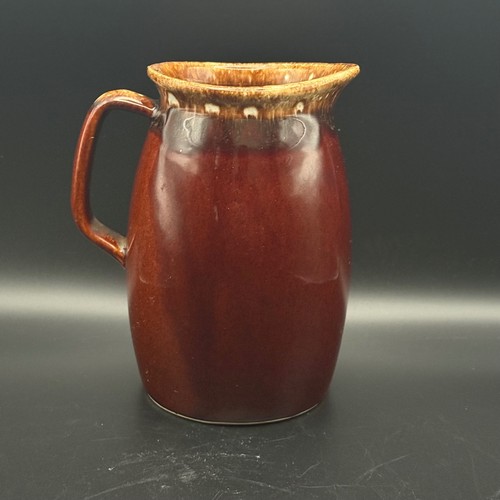 Hull pottery brown drip - pottery,