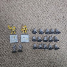 Blood Bowl miniatures 2 Ogres + 17 Goblins