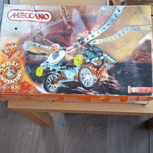 Meccano crazy inventors 8650 - meccano,