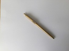 Paper Mate biro pen gold colour