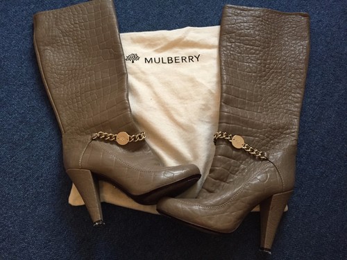 Genuine mulberry boots - mulberry,