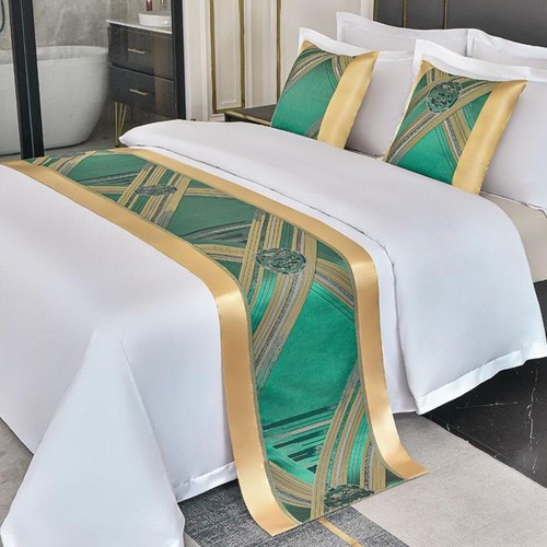 Retro bed runner scarf satin - scarf,