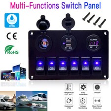 6 Gang Marine Toggle Switch