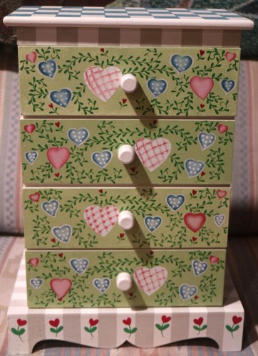 Sweet wood handpainted - wood,