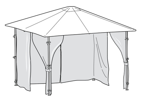 Side panel set - set, 2.5m