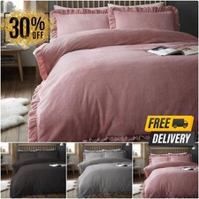 Teddy Bear Frill Duvet Quilt