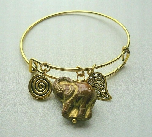 Elephant expandable bangle - elephant,