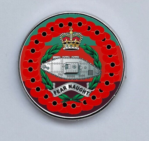 Royal tank regiment poppies - tank,