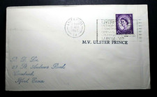 'Liverpool Met. Cath.' Liverpool 1967 Slogan postmark cover + M.V. Ulster Prince