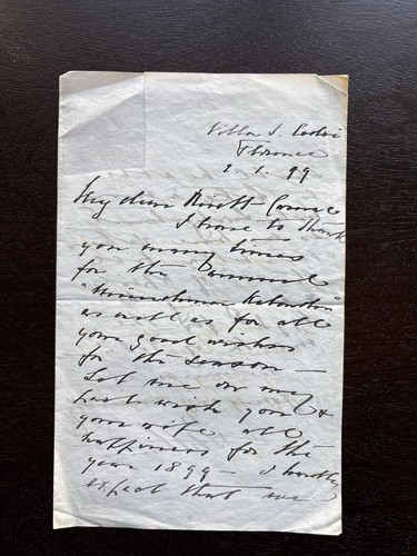 Autograph letter signed - autograph,