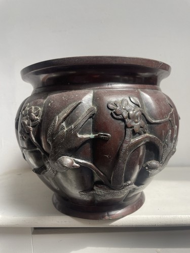 Antique japanese bird - ,