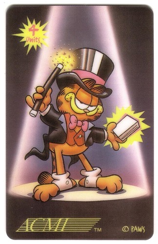 Garfield the magician - garfield,