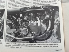 NORTON VINCENT NORVIN CAFE