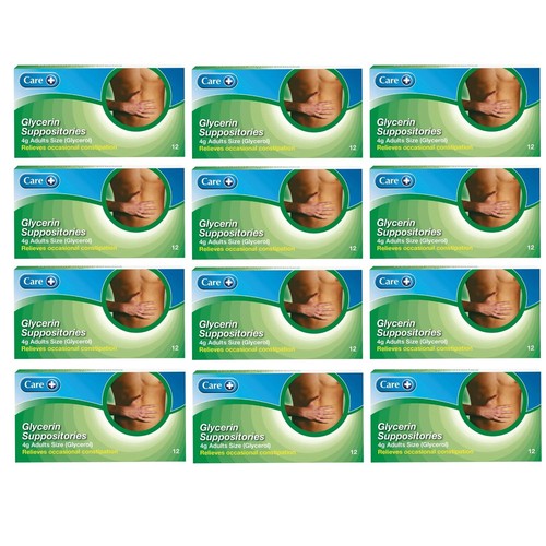 Care glycerin suppositories - glycerin,