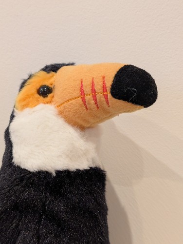 Aurora soft plush toucan - soft, bird