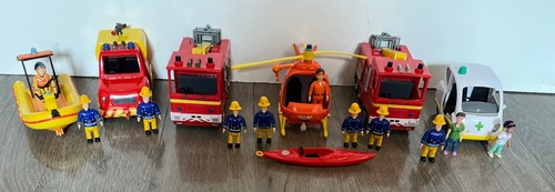Large fireman sam - large, set