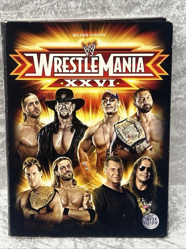 Wwe wrestlemania dvd box - 26,