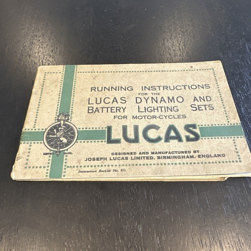 Lucas dynamo battery - lucas, &