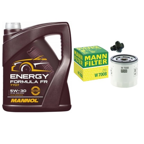 5w30 mann filter oil change - 5w30,