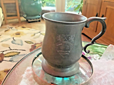 handmade pewter beer mug 1/2