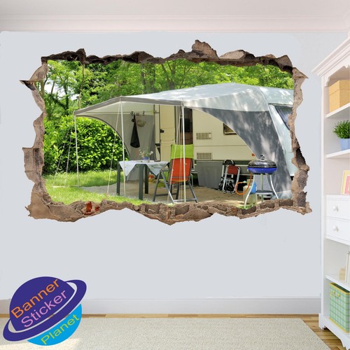 Touring caravan site wall - touring,