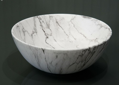 Marble sink basin round - sink,