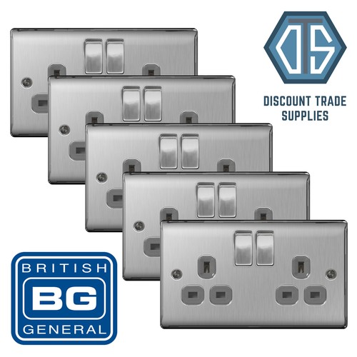 Nexus double socket - bg,