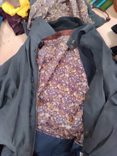 Liberty coat vintage navy - liberty,
