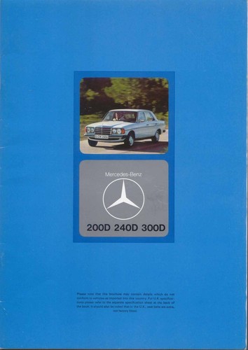 Mercedes benz w123 - benz, diesel