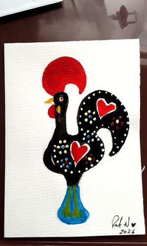 Portuguese rooster post cards - portuguese,