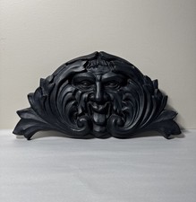 Vintage Green Man Wall Plaque