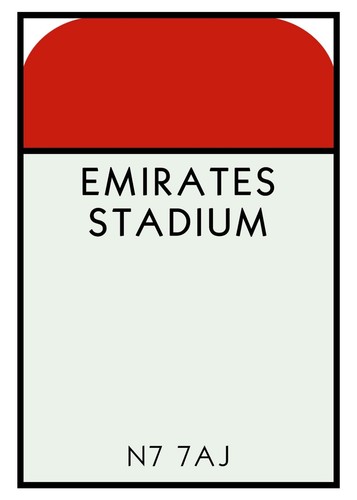 Arsenal emirates metal - emirates,