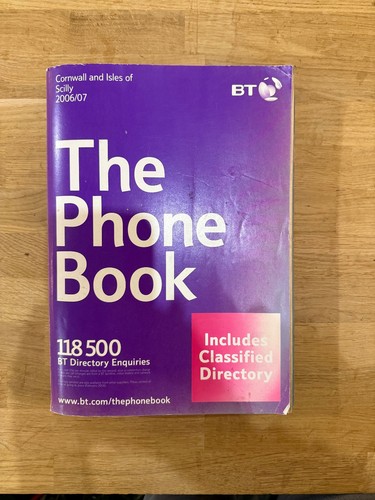 Phone book directory - bt,