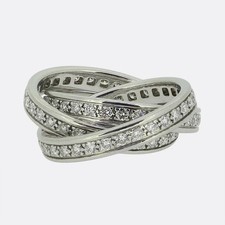 Cartier Trinity Diamond Ring