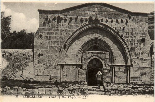 Jerusalem tomb the virgin - -,