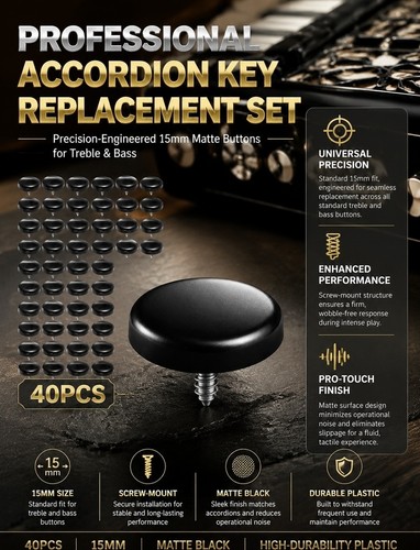 Pcs accordion button buckle - 40,