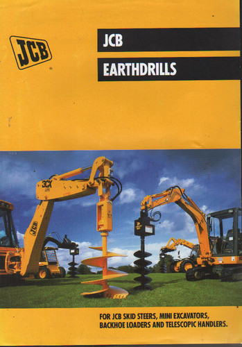 Jcb earthdrills brochure - jcb, "earthdrills"