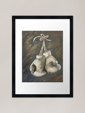 Old school boxing gloves