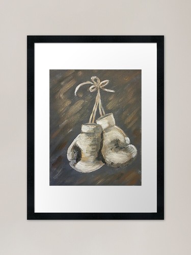 Old school boxing gloves