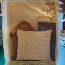 Tapestry cushion kit Twilleys 40cm sq wools canvas needle ( not include back)