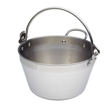 KITCHEN CRAFT HOMEMADE RANGE STAINLESS STEEL MINI JAM/MASLIN PAN 4.5 LITRE
