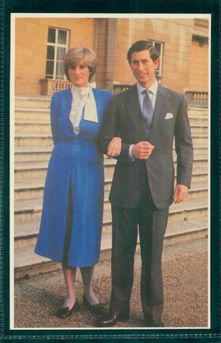 Royalty postcard charles and - postcard,