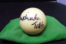 Michaela Tabb Snooker Referee Signed White Full Size Snooker Ball + Cert